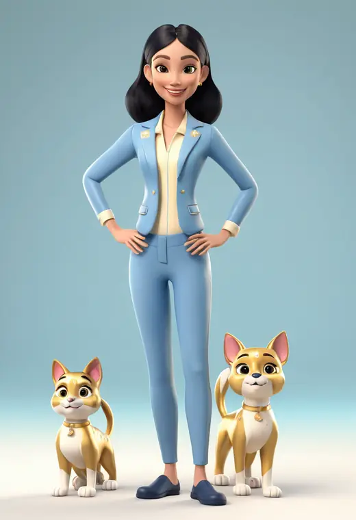 Furrora, cartoon version